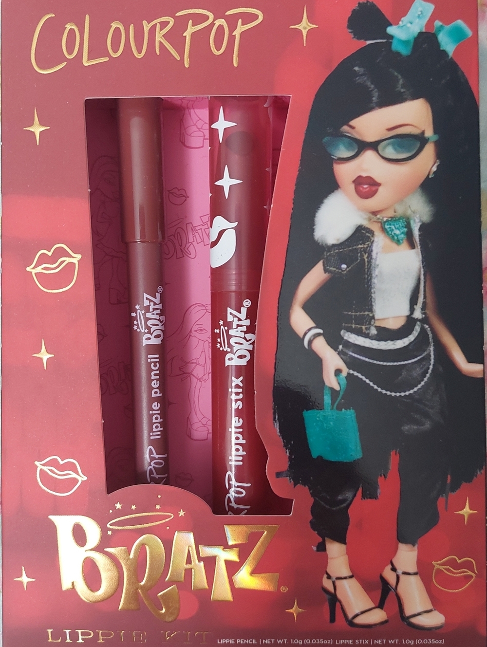 NIB! Rare ColourPop Bratz Lip Kit - Jade